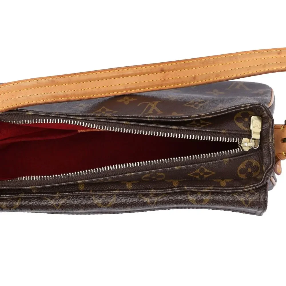 Louis Vuitton Viva Cite MM Monogram Shoulder Bag M51164 Brown